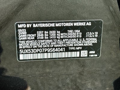 2023 BMW X3 xDrive30i