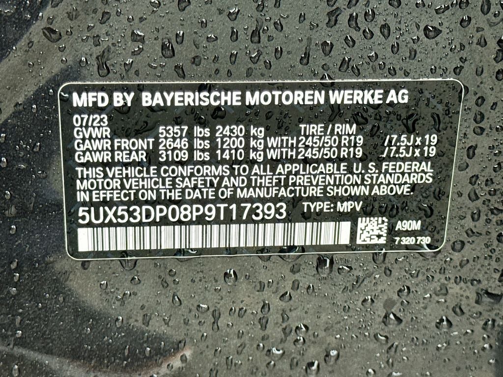 2023 BMW X3 xDrive30i
