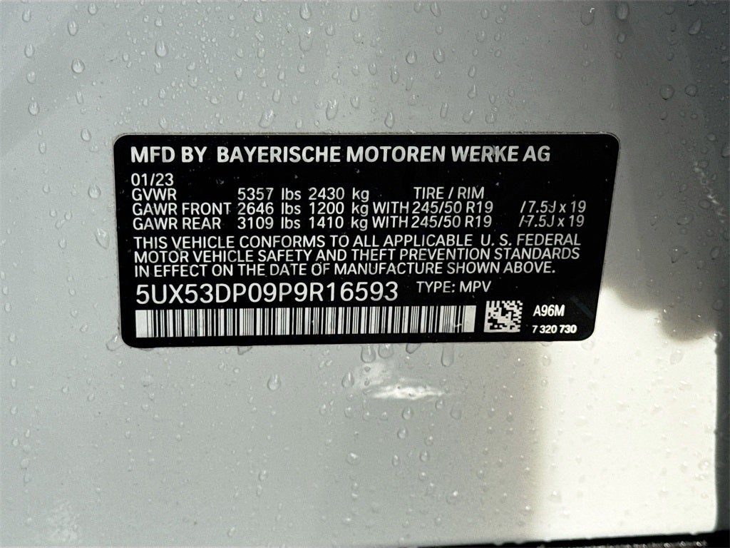 2023 BMW X3 xDrive30i