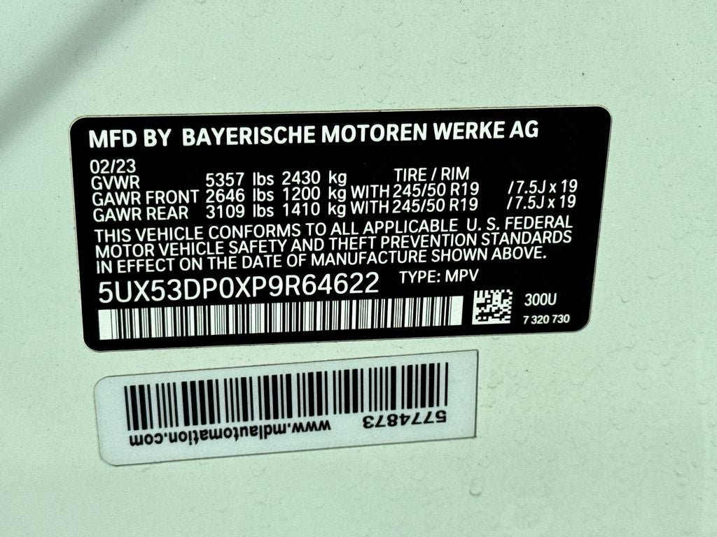 2023 BMW X3 xDrive30i