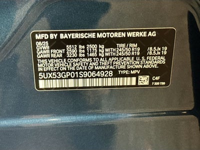 2025 BMW X3 30 xDrive