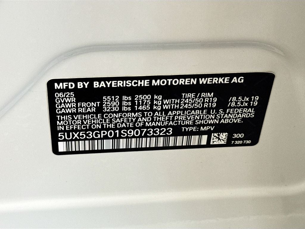 2025 BMW X3 30 xDrive