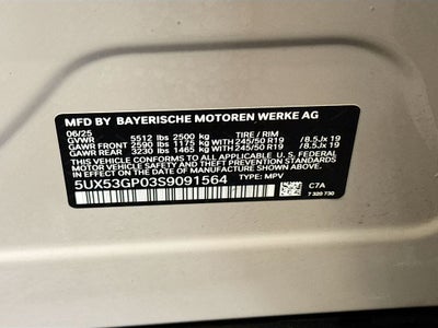 2025 BMW X3 30 xDrive