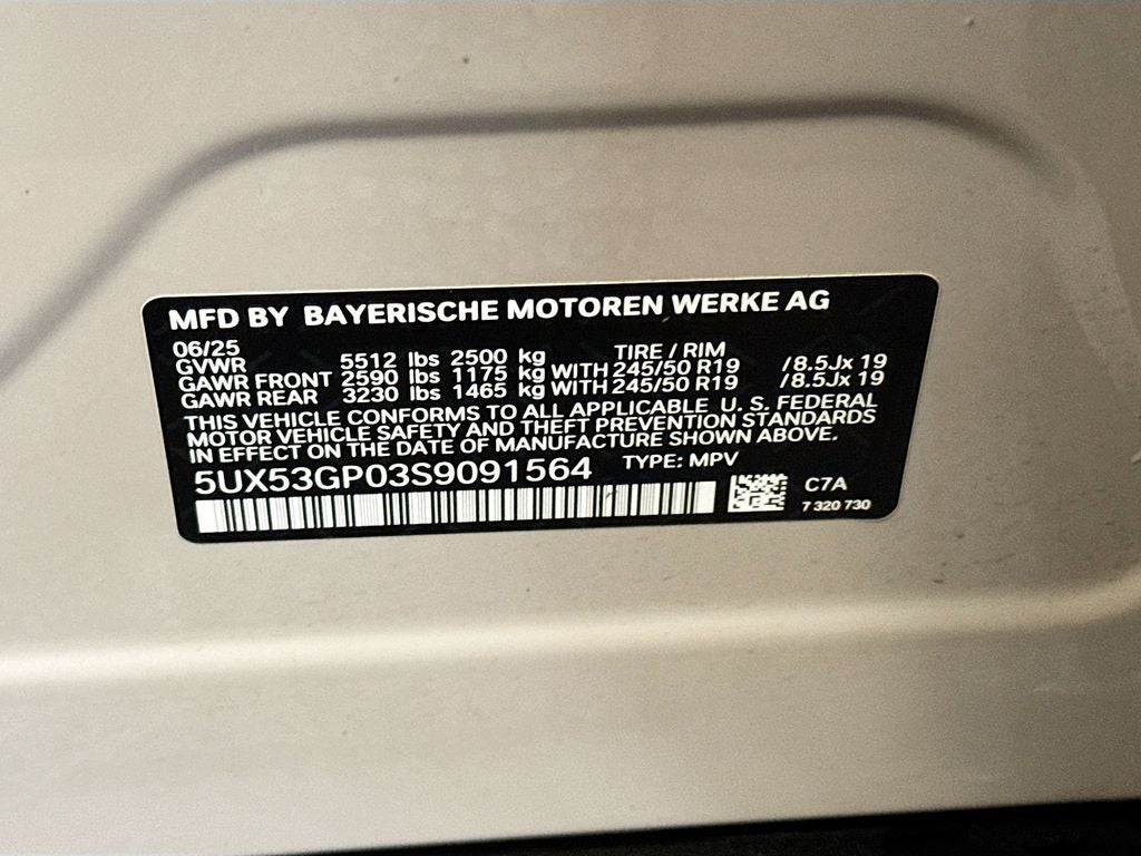 2025 BMW X3 30 xDrive