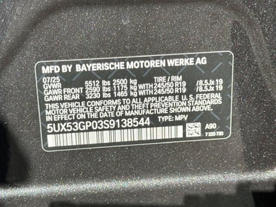 2025 BMW X3 30 xDrive