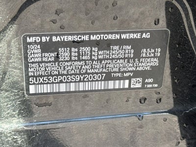 2025 BMW X3 30 xDrive