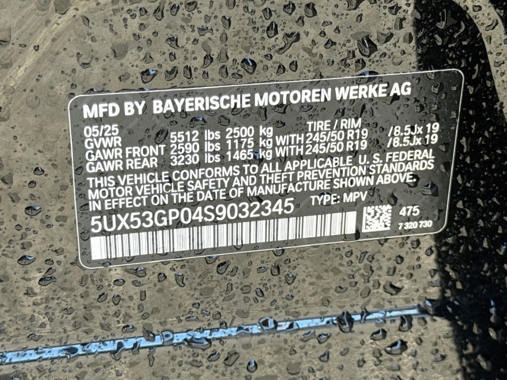 2025 BMW X3 30 xDrive