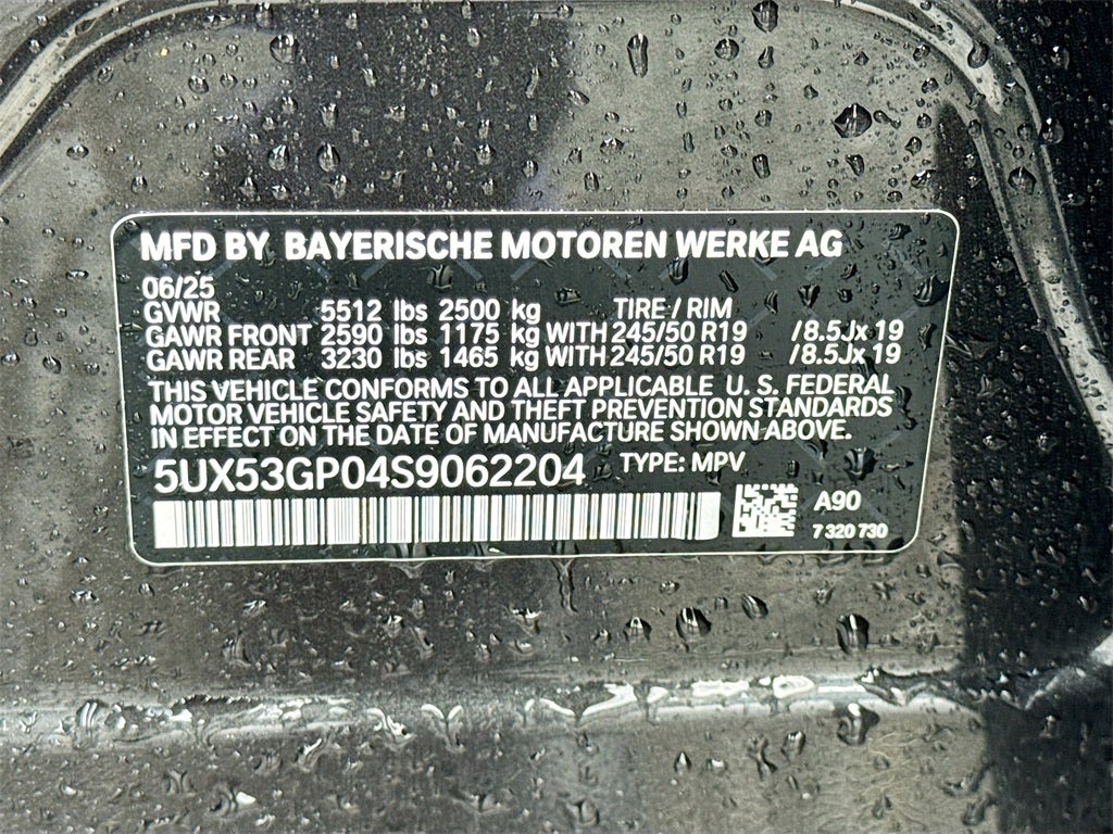 2025 BMW X3 30 xDrive