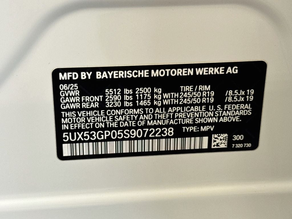2025 BMW X3 30 xDrive