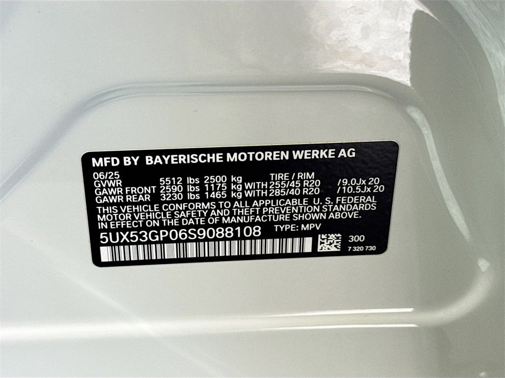 2025 BMW X3 30 xDrive