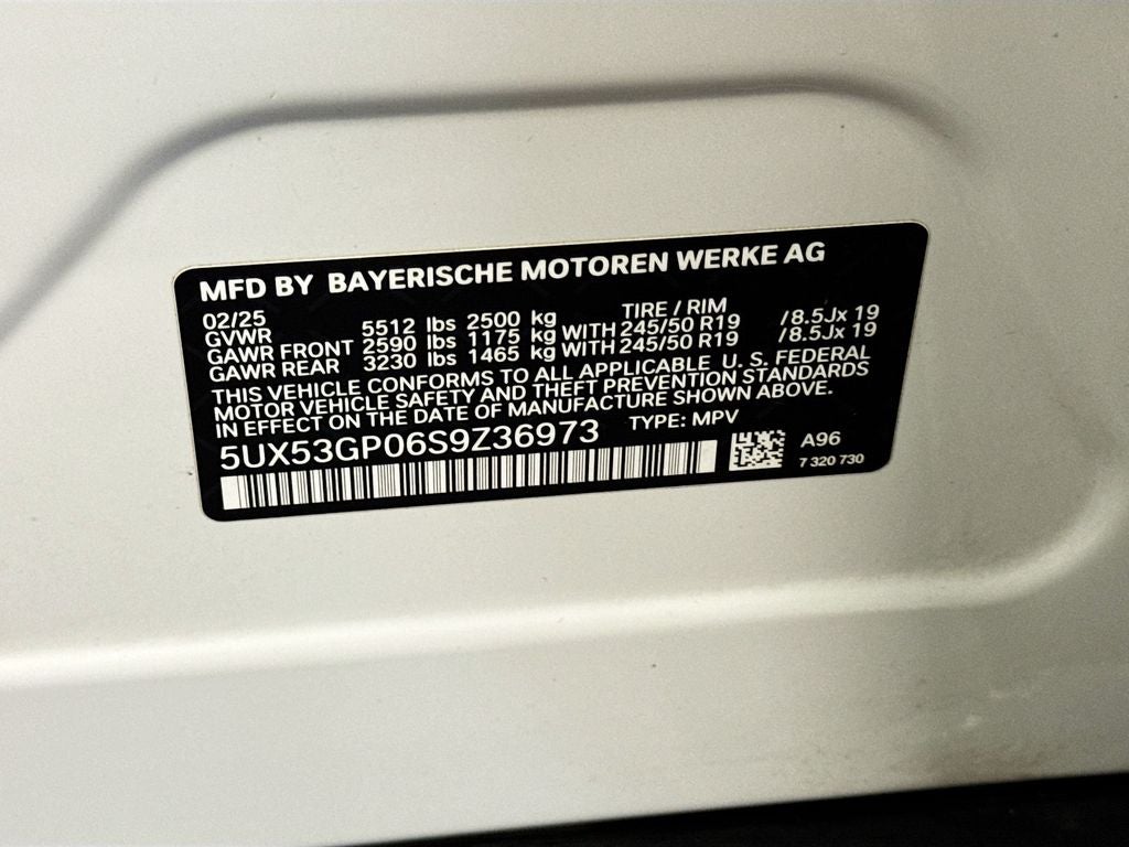 2025 BMW X3 30 xDrive