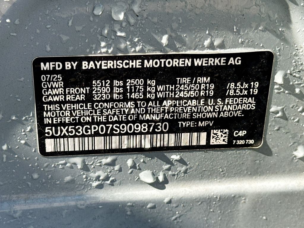 2025 BMW X3 30 xDrive