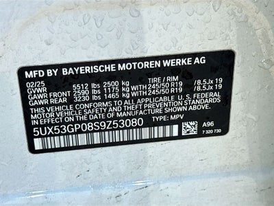 2025 BMW X3 30 xDrive