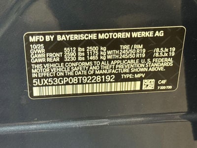 2026 BMW X3 30 xDrive