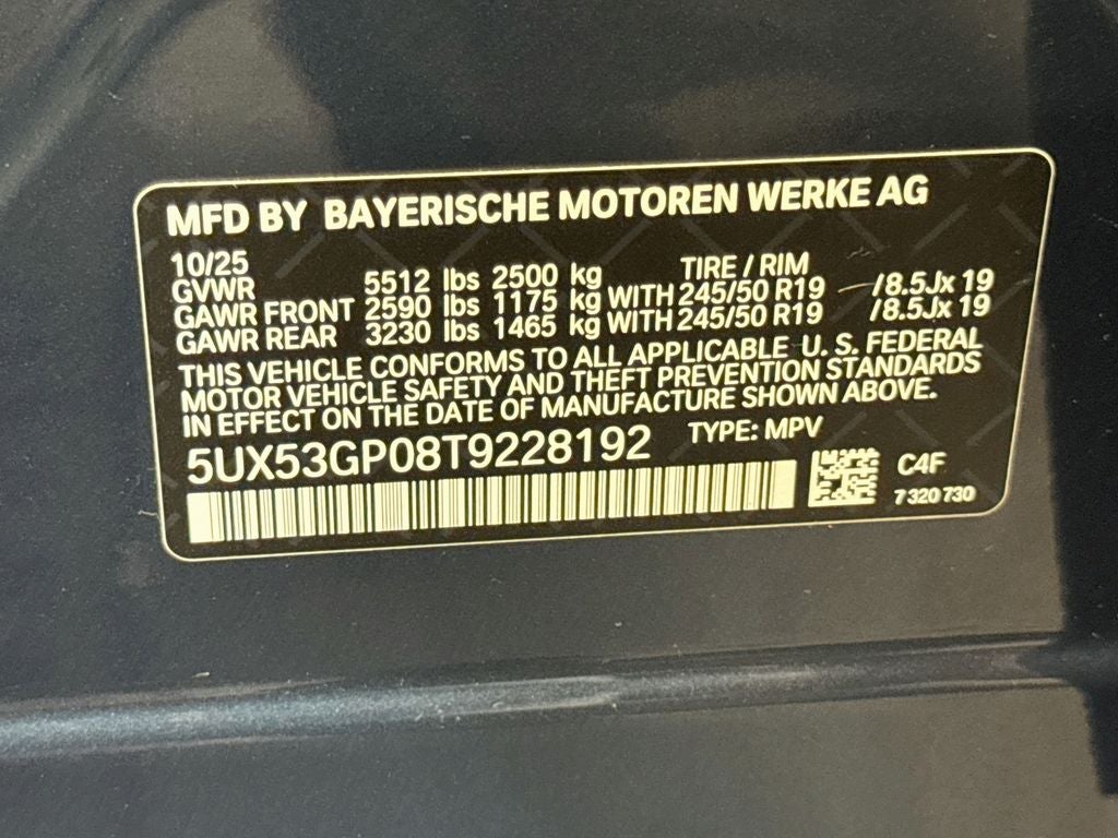 2026 BMW X3 30 xDrive
