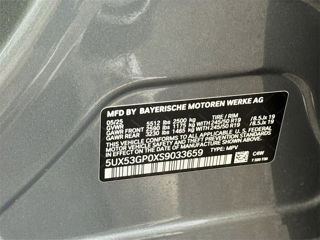 2025 BMW X3 30 xDrive