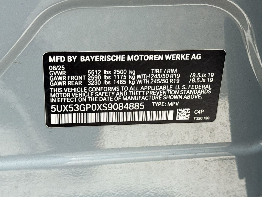 2025 BMW X3 30 xDrive