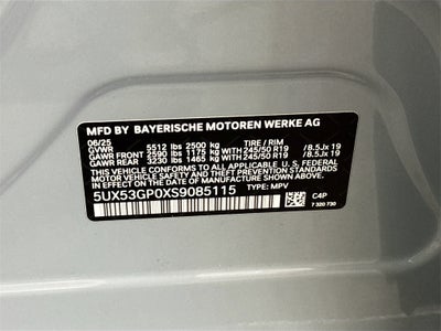 2025 BMW X3 30 xDrive