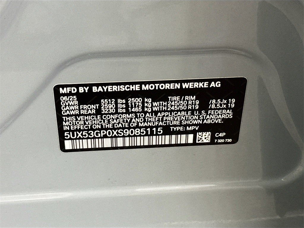 2025 BMW X3 30 xDrive