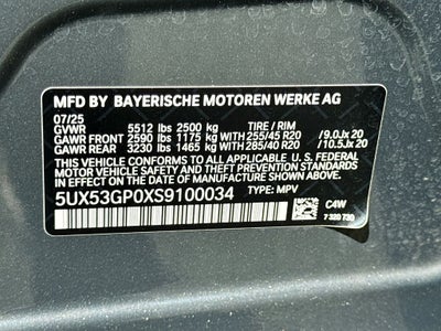 2025 BMW X3 30 xDrive