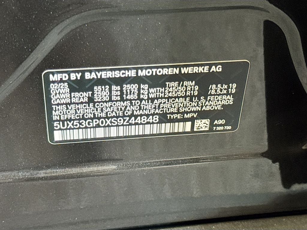 2025 BMW X3 30 xDrive