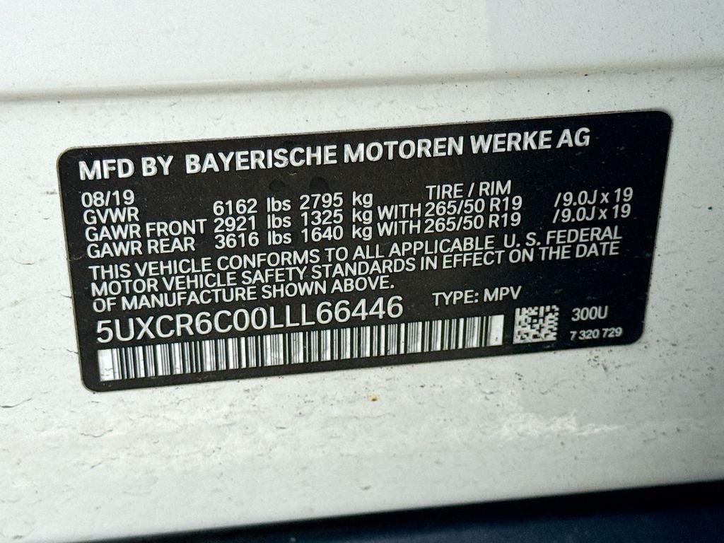 2020 BMW X5 xDrive40i