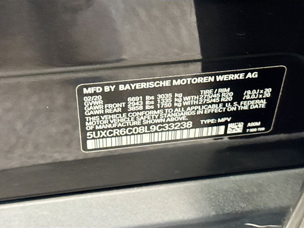 2020 BMW X5 xDrive40i