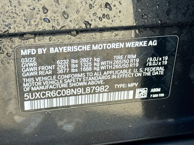 2022 BMW X5 xDrive40i