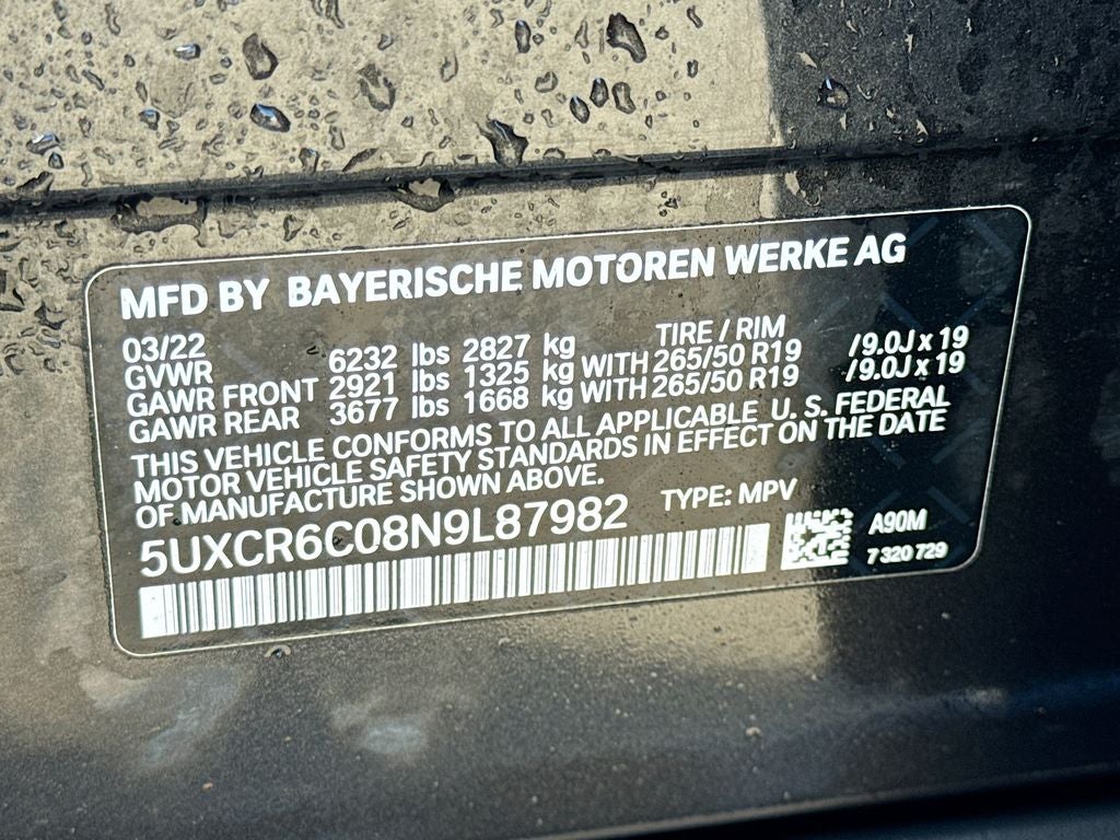 2022 BMW X5 xDrive40i