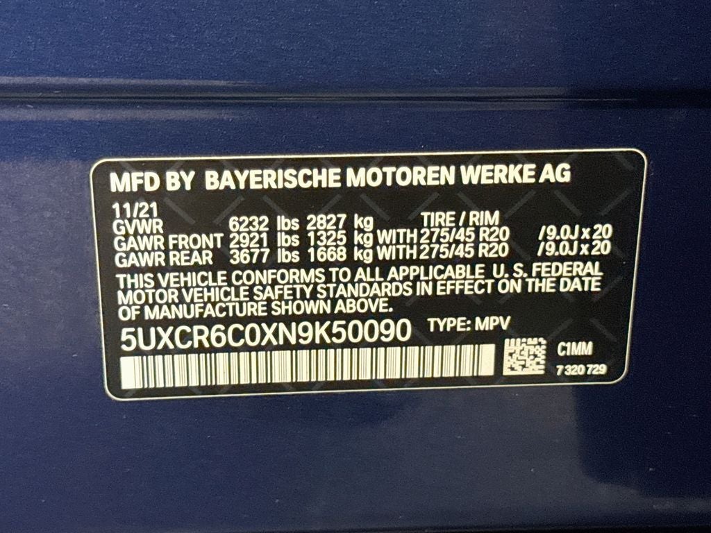 2022 BMW X5 xDrive40i