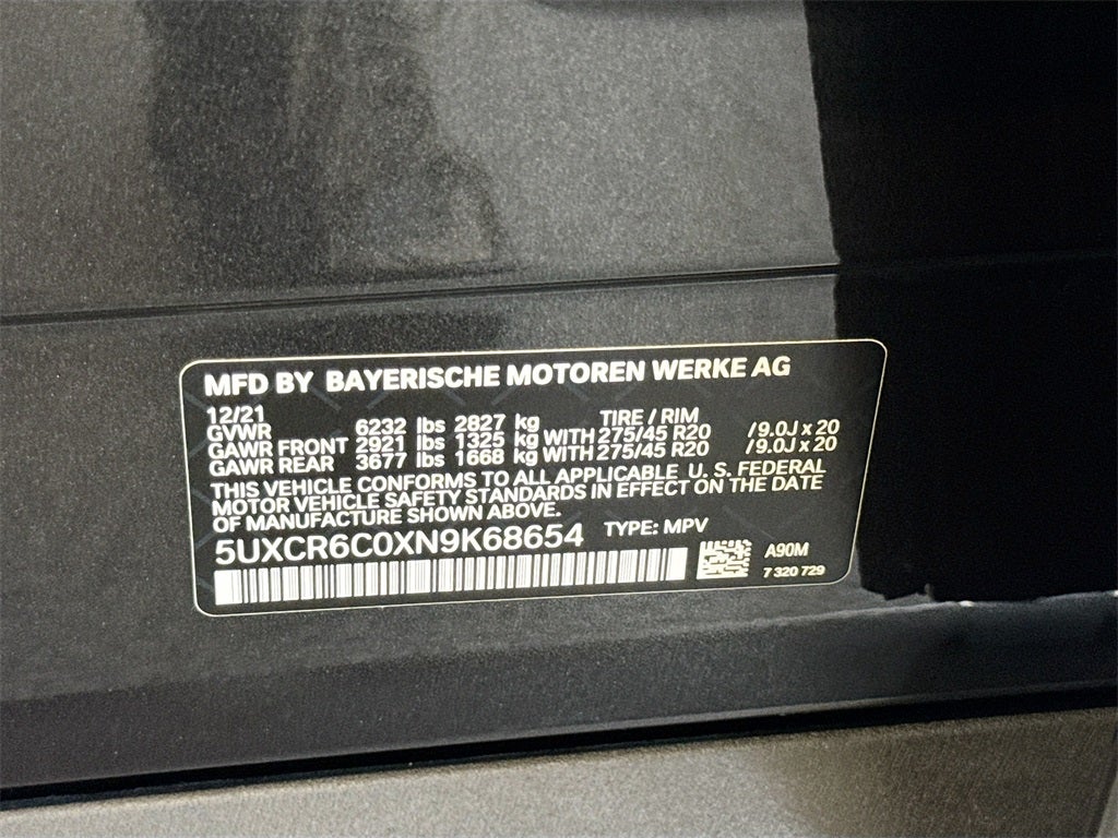 2022 BMW X5 xDrive40i