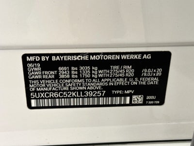 2019 BMW X5 xDrive40i