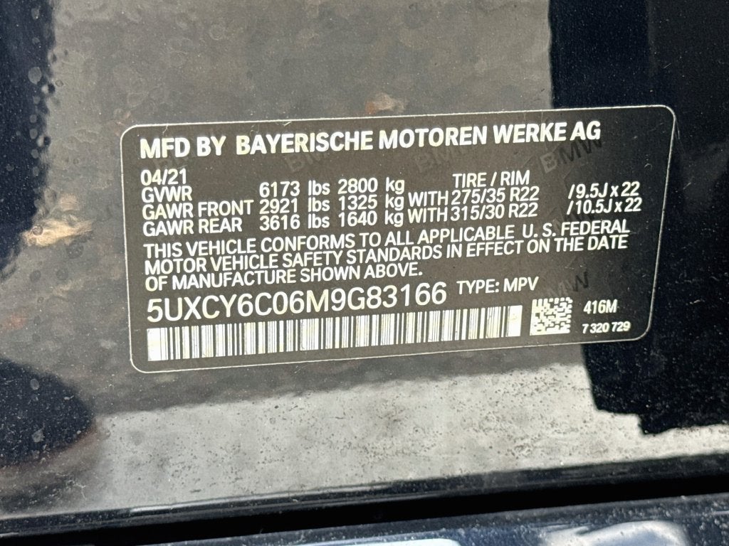 2021 BMW X6 xDrive40i