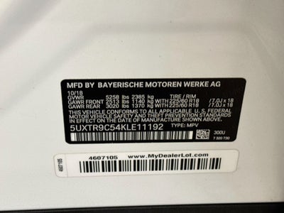 2019 BMW X3 xDrive30i