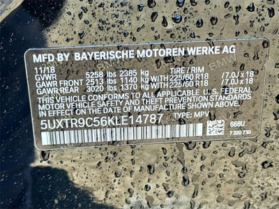 2019 BMW X3 xDrive30i