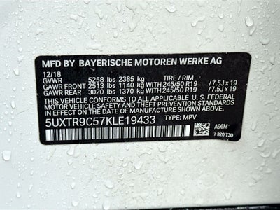 2019 BMW X3 xDrive30i