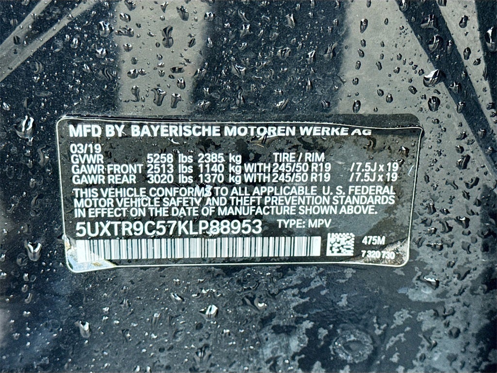 2019 BMW X3 xDrive30i