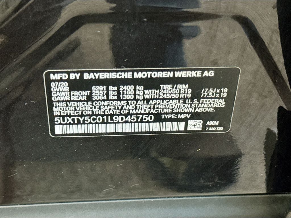 2020 BMW X3 xDrive30i