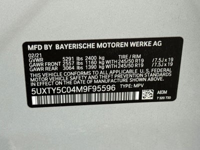 2021 BMW X3 xDrive30i