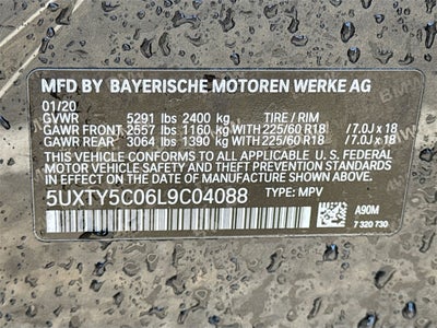 2020 BMW X3 xDrive30i