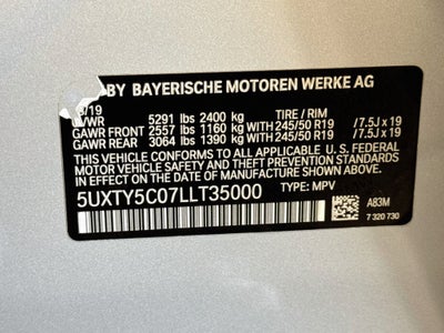 2020 BMW X3 xDrive30i