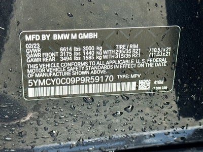 2023 BMW X6 M Base
