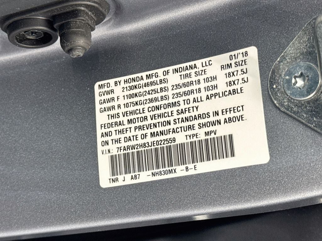 2018 Honda CR-V EX-L