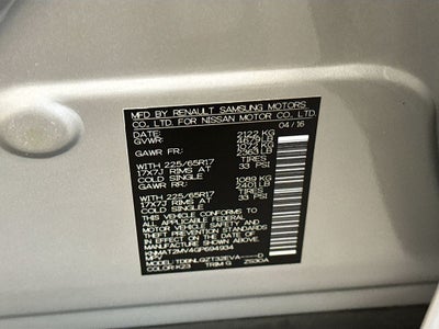 2016 Nissan Rogue SV
