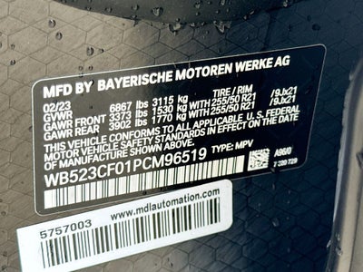 2023 BMW iX xDrive50