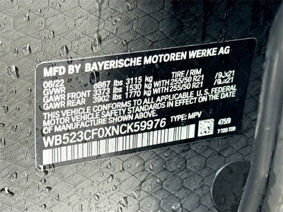 2022 BMW iX xDrive50