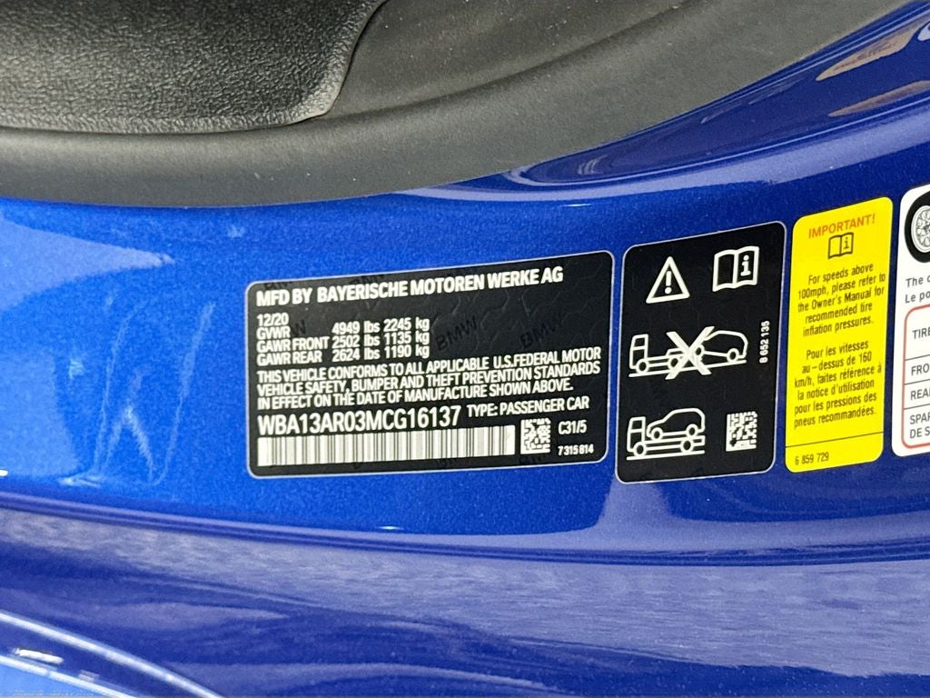 2021 BMW 440i xDrive M440i xDrive
