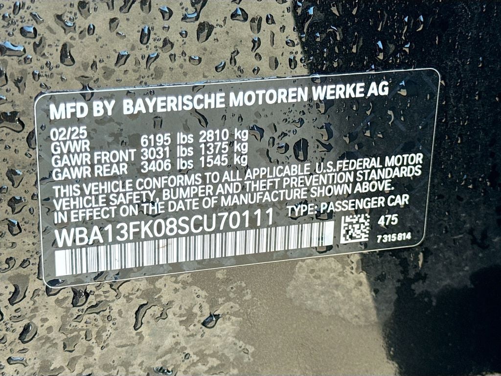 2025 BMW 5 Series 550e xDrive