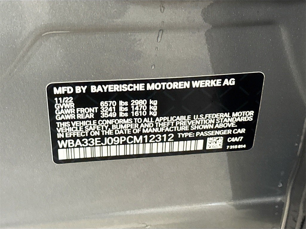 2023 BMW 760i 760i xDrive