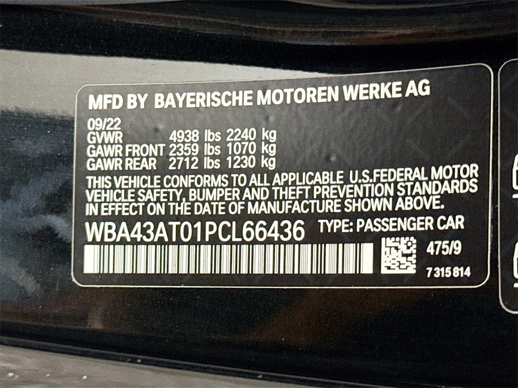 2023 BMW 430i xDrive 430i xDrive